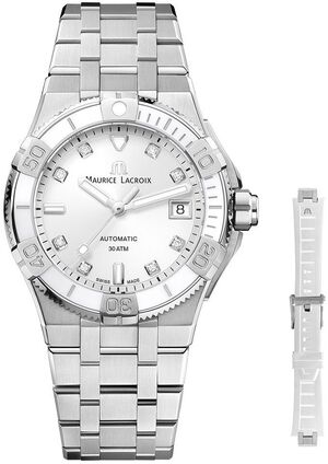 Maurice Lacroix AI6057-SS00F-150-F + рем каучук
