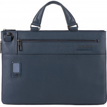 Piquadro AKRON/Blue  Сумка двуручн. с отдел. д/ноутбука 15,6"/iPad Air/Pro (42x30x3,5)