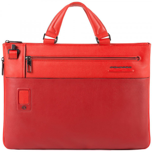 Piquadro AKRON/Red  Сумка двуручн. с отдел. д/ноутбука 15,6"/iPad Air/Pro (42x30x3,5)