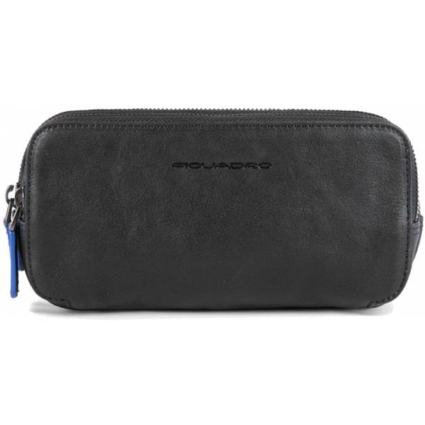 Piquadro B2S/Black  Сумочка с 3 отдел. на молнии (19,5x10x6,5)
