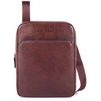 Piquadro B2S/D.Brown  Сумка верт. на ремне с отдел. д/iPad Air/Pro (22x27x5)