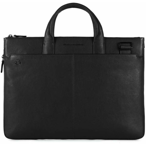 Piquadro BK SQUARE/Black  Сумка двуручн. с отдел. д/ноутбука 15,6"/iPad Air/Pro (42x31x3)