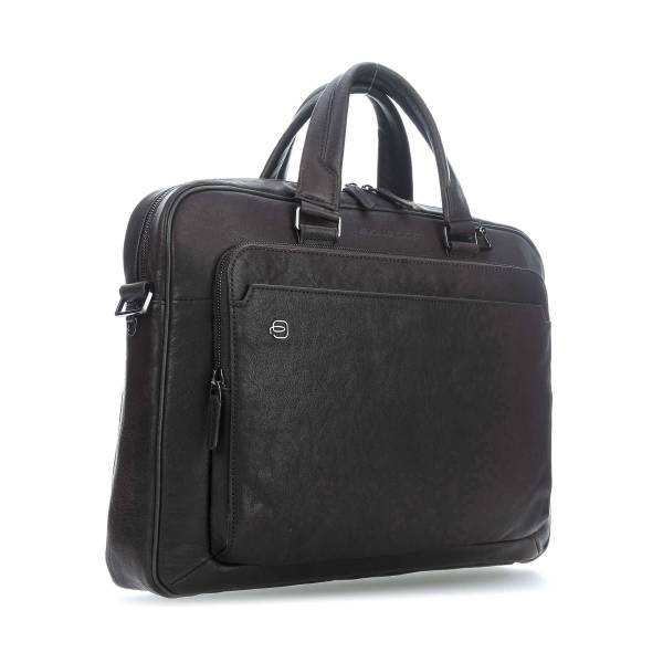 Piquadro BK SQUARE/Black  Сумка двуручн. с отдел. д/ноутбука 15"/iPad Air/Pro (40x30x10)