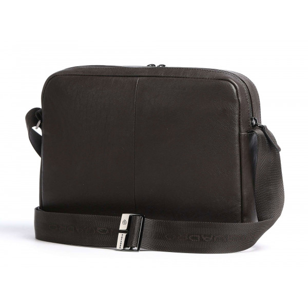 Piquadro BK SQUARE/D.Brown  Сумочка наплечная с отдел. д/iPad (29x21x7,5)