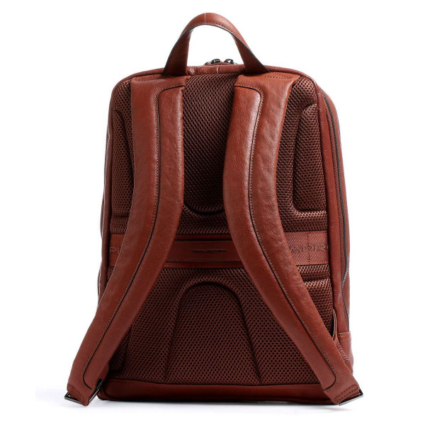 Piquadro BK SQUARE/Tobacco  Рюкзак с отдел. д/ноутбука 14"/iPad Air/Pro (30x39x8)