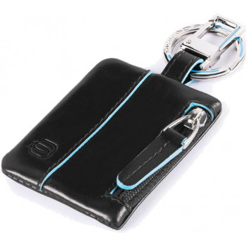 Piquadro BL SQUARE/Black  Брелок с CONNEQU (5,5x11,5x0,5)