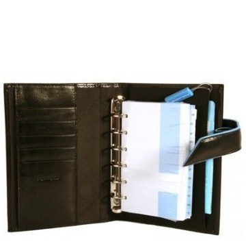 Piquadro BL SQUARE/Black  Органайзер маленький (12x16,5x3) (114/BLU)