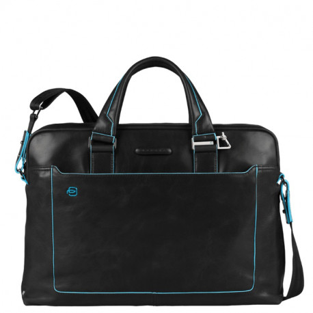 Piquadro BL SQUARE/Black  Портфель двуручн. с отдел. д/ноутбука/iPad/iPad Mini (38,5x27x8,5)
