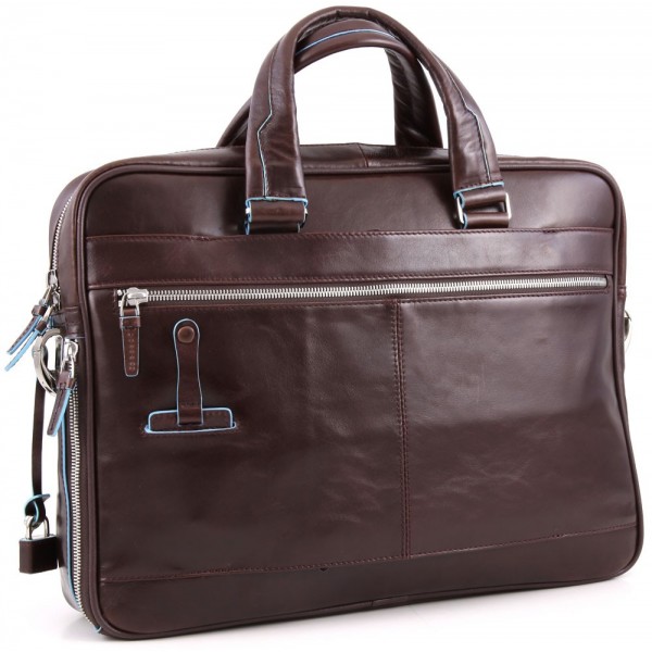 Piquadro BL SQUARE/Cognac  Сумка двуручн. с отдел. для iPad/ноутбука (39x28,5x10,5)