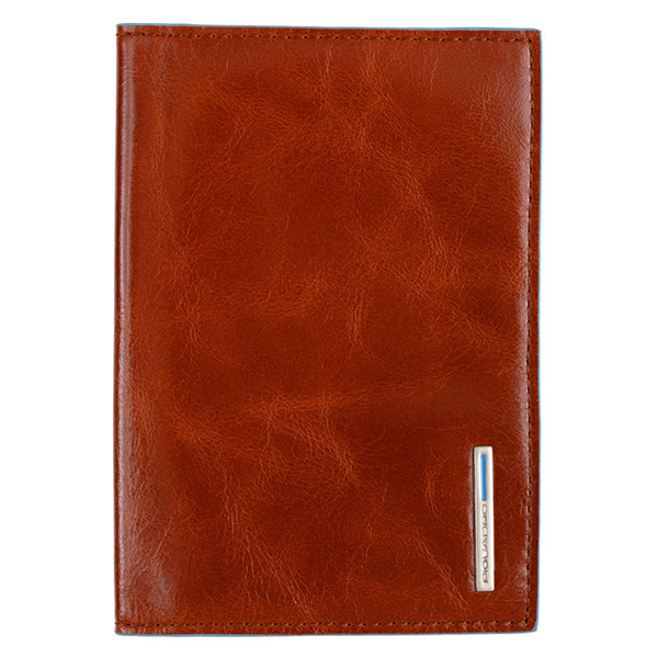 Piquadro BL SQUARE/Orange  Обложка для паспорта (9,5x13,5x1)