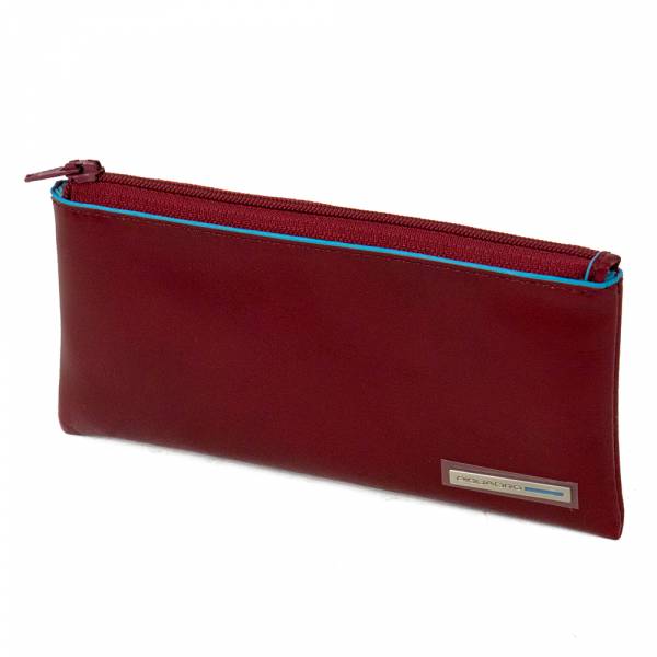 Piquadro BL SQUARE/Red  Ключница на молнии (14x7,3x1)