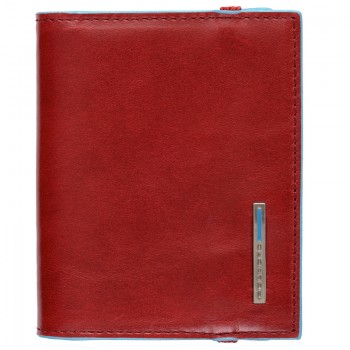 Piquadro BL SQUARE/Red  Кредитница для 20 кред.карт (8,8x10,5x1,2)