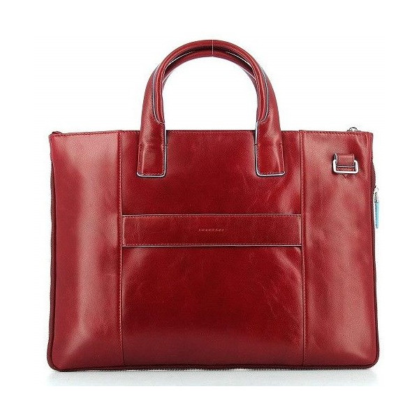 Piquadro BL SQUARE/Red  Сумка двуручн. с отдел. д/ноутбка 15,6"/iPad Air/Pro (42x31x3)