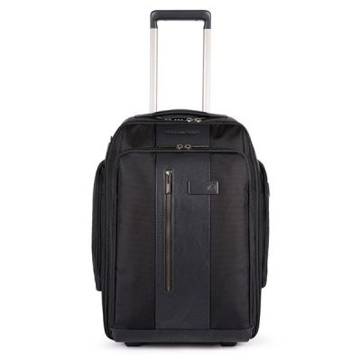 Piquadro BRIEF2 Bagmotic/Black  Чемодан-рюкзак на 2 колесах с отд.д/ноутбука 15,6"/USB/CONNEQU (37,54л) (35x5