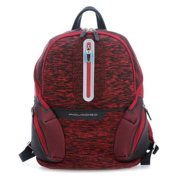 Piquadro COLEOS Active/Red  Рюкзак с отдел. д/ноутбука 13"/iPad с USB/microUSB/чехол от дождя (28x37x15)