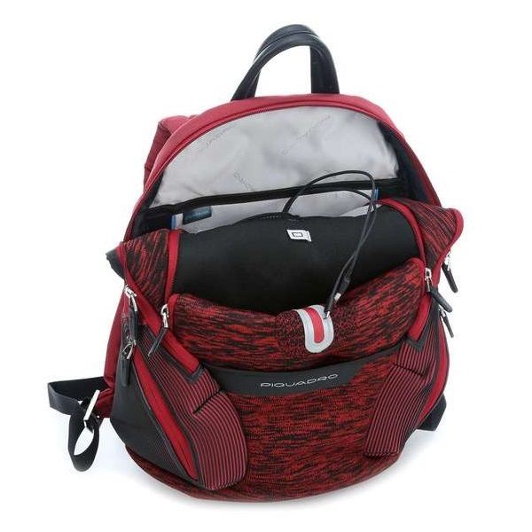 Piquadro COLEOS Active/Red Рюкзак с отдел. д/ноутбука 13"/iPad с USB/microUSB/чехол от дождя (28x37x15) Piquadro COLEOS Active/Red Рюкзак с отдел. д/ноутбука 13"/iPad с USB/microUSB/чехол от дождя (28x37x15)