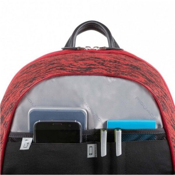 Piquadro COLEOS Active/Red Рюкзак с отдел. д/ноутбука 13"/iPad с USB/microUSB/чехол от дождя (28x37x15) Piquadro COLEOS Active/Red Рюкзак с отдел. д/ноутбука 13"/iPad с USB/microUSB/чехол от дождя (28x37x15)