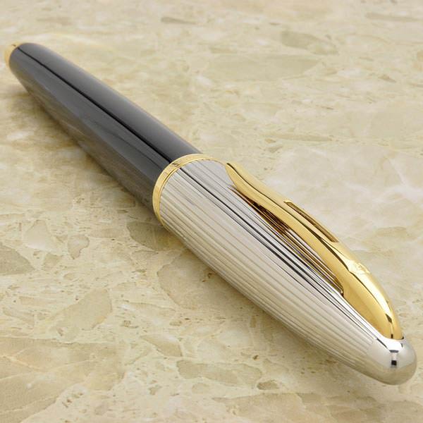 Waterman CARENE Deluxe Black/silver FP F Waterman CARENE Deluxe Black/silver FP F
