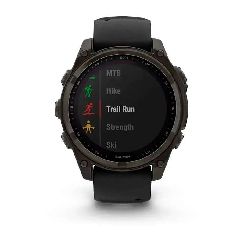 Garmin fenix 8 47mm,Saph Solar,CrbnGry Ti/Blk,Blk/PblGryBnd Garmin fenix 8 47mm,Saph Solar,CrbnGry Ti/Blk,Blk/PblGryBnd