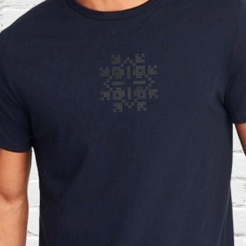 Без бренда Футболка етно з вишивкою 01-11 Без бренда Футболка етно з вишивкою 01-11