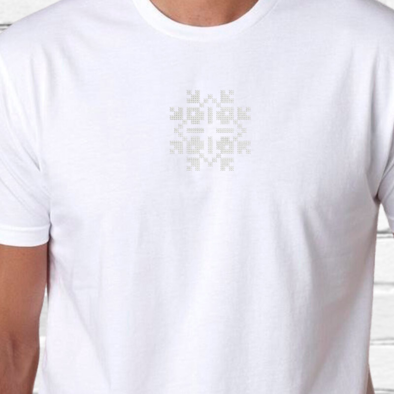 Без бренда Футболка етно з вишивкою 01-22 Без бренда Футболка етно з вишивкою 01-22