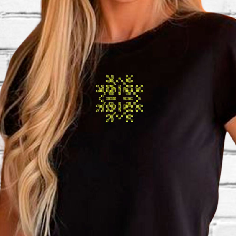 Без бренда Футболка етно з вишивкою 02-2 Без бренда Футболка етно з вишивкою 02-2