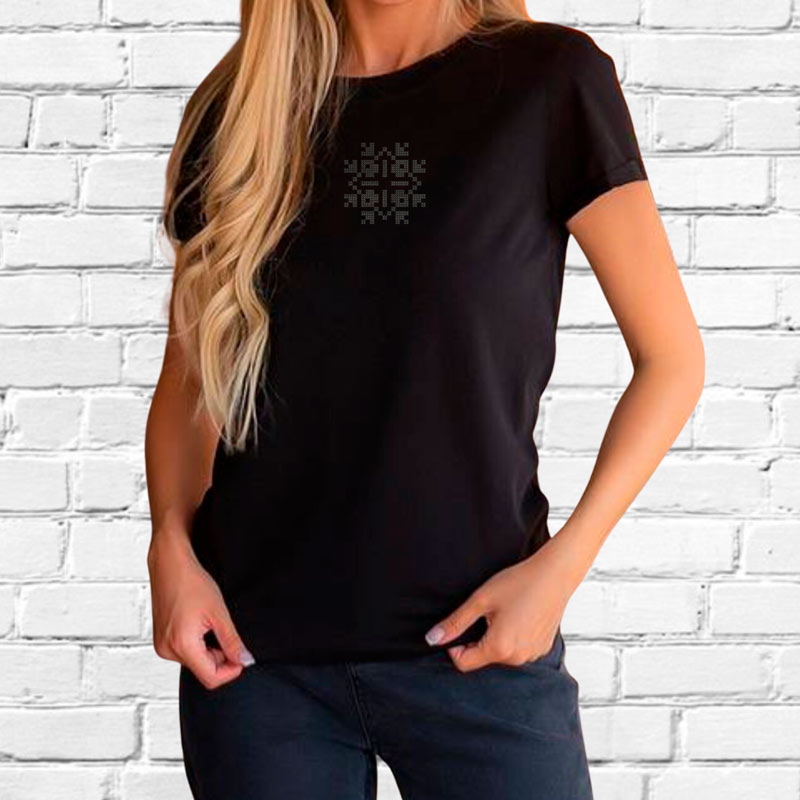 Без бренда Футболка етно з вишивкою 02-22