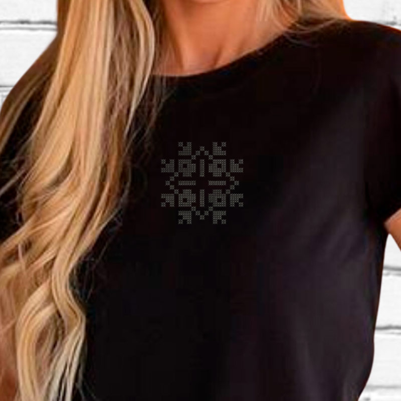 Без бренда Футболка етно з вишивкою 02-22 Без бренда Футболка етно з вишивкою 02-22