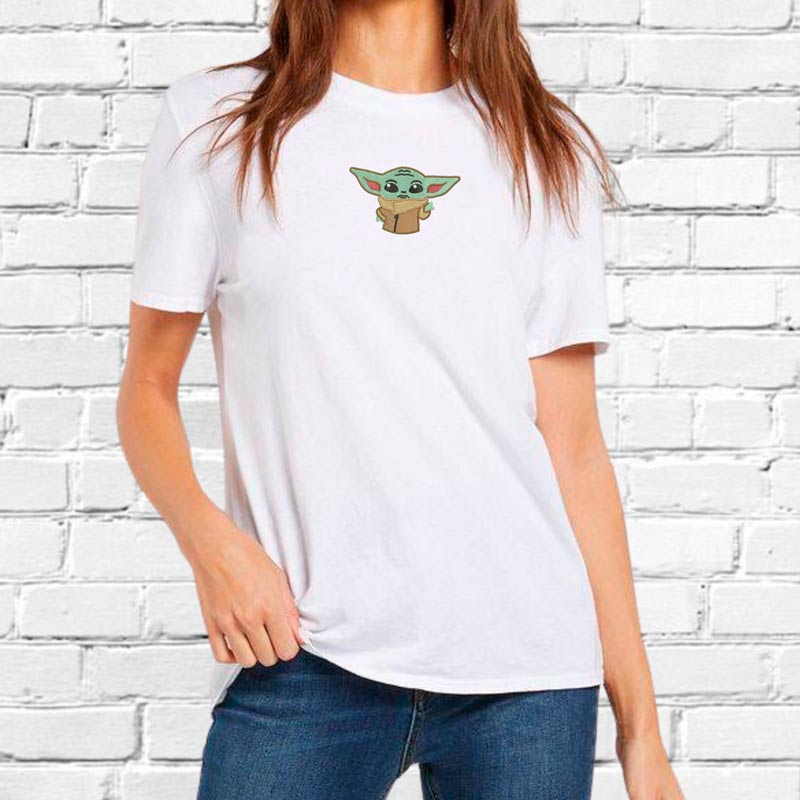 Без бренда Футболка з вишивкою Йода (Yoda) 02