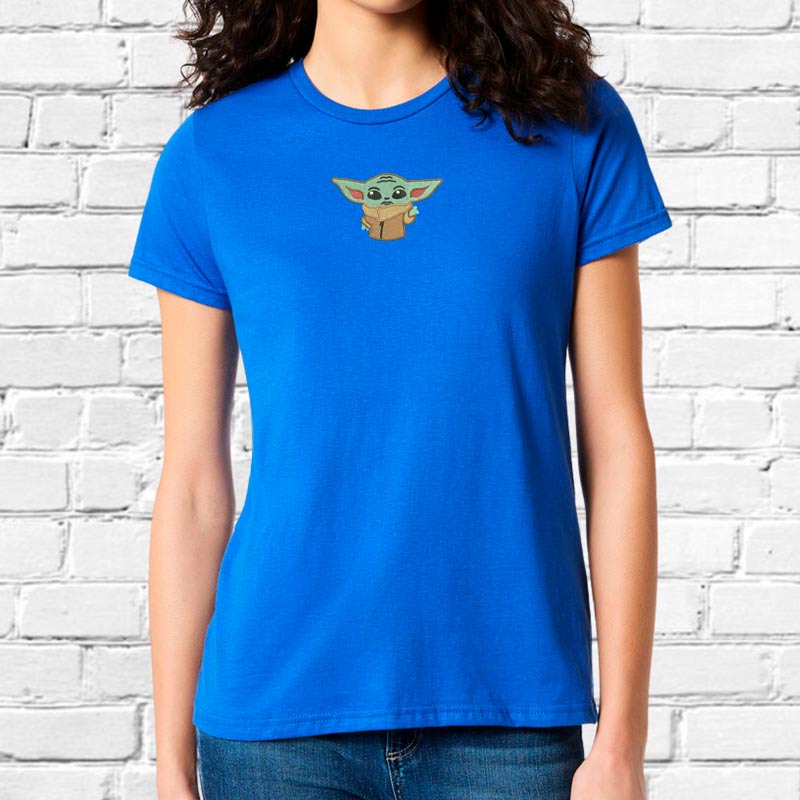 Без бренда Футболка з вишивкою Йода (Yoda) 03