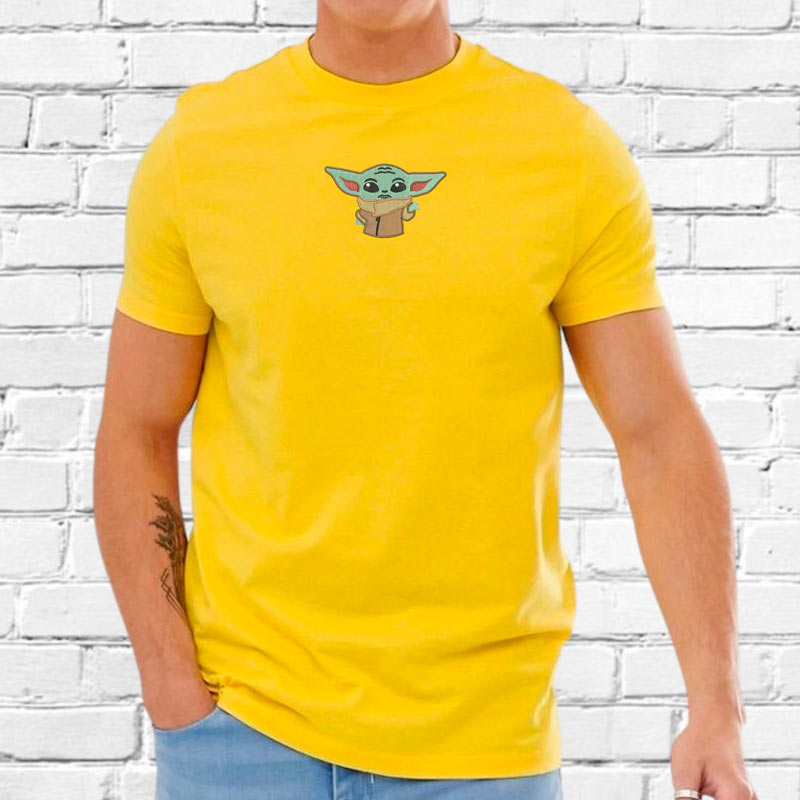 Без бренда Футболка з вишивкою Йода (Yoda) 09
