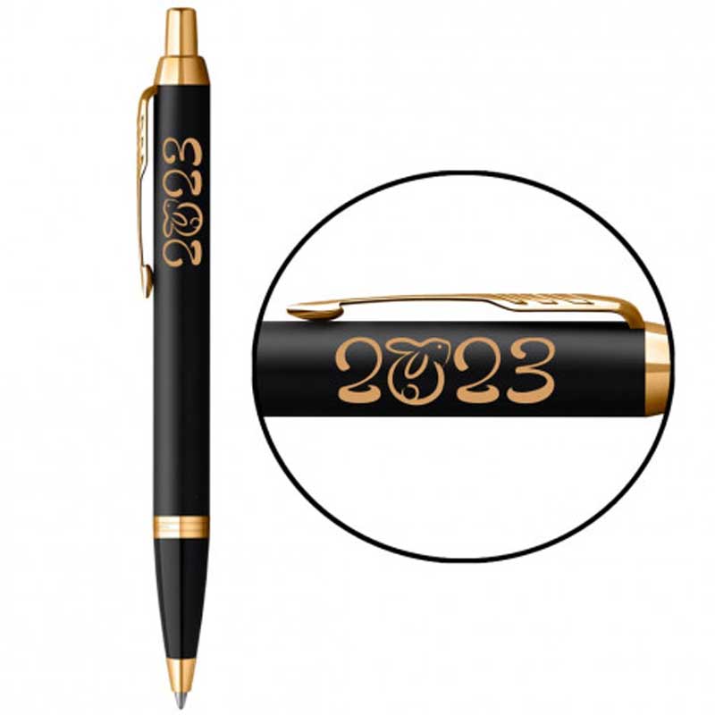 Parker IM 17 ZODIAC  Black GT  BP Год Кролика
