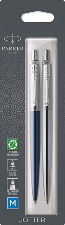 Parker JOTTER 17  Royal Blue CT  BP + SS CT GEL блистер
