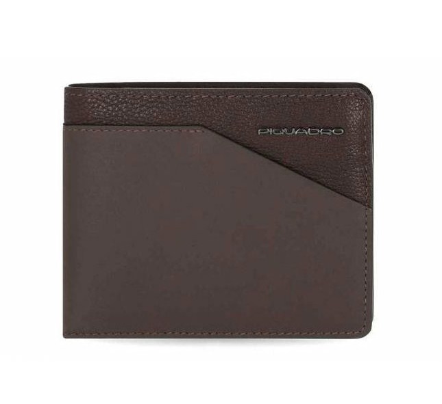 Piquadro MARTIN/D.Brown  Портмоне гориз. с отдел. для монет с RFID защитой (11x9x2)