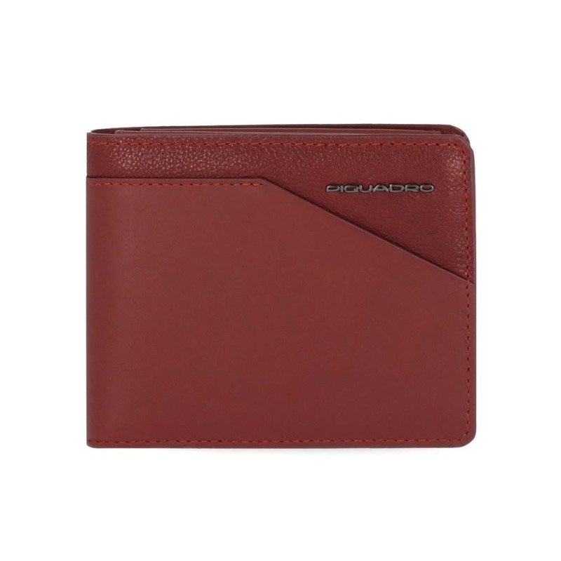 Piquadro MARTIN/Tobacco  Портмоне гориз. с отдел. для док. и монет с RFID защитой (11x9x2)