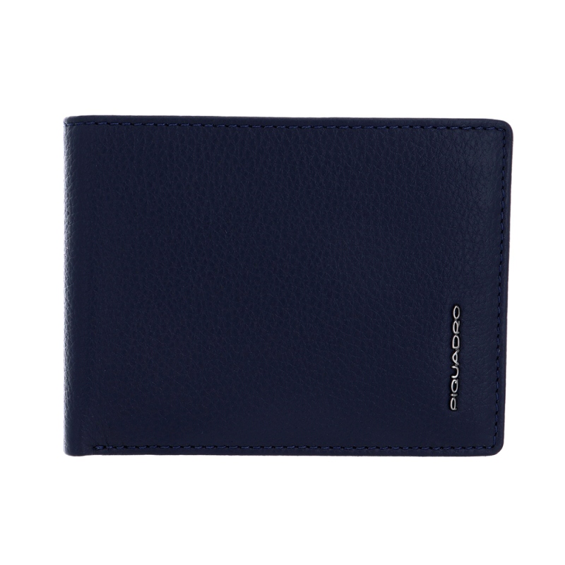 Piquadro MODUS Restyling/Blue  Портмоне с отдел. для монет с RFID защитой (12,5x9,5x2)