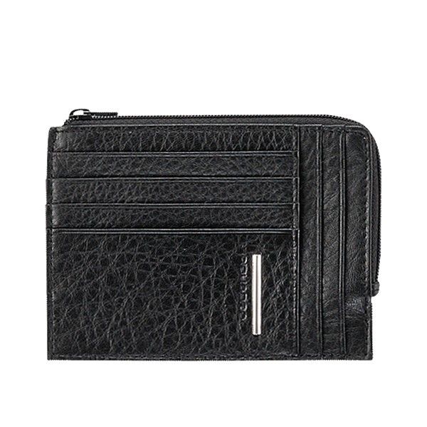 Piquadro MODUS/Black  Кредитница с отдел. на молнии (12,5x9,5x0,5)