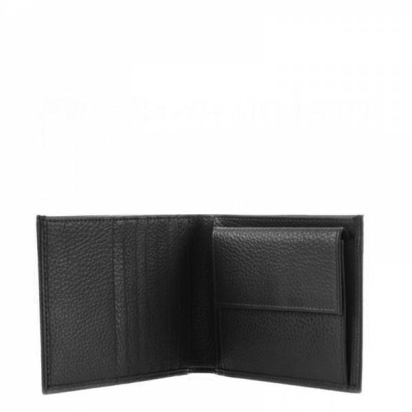 Piquadro MODUS/Black  Портмоне с отдел. для монет (12x9x2)