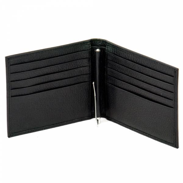 Piquadro MODUS/Black  Портмоне с зажимом д/банкнот (10,2x9,4x1,5)