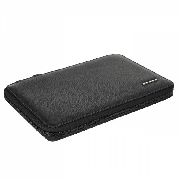 Piquadro MODUS/Black  Тревеллер на молнии с отдел. для кред.карт + клатч (15x23x2,5)