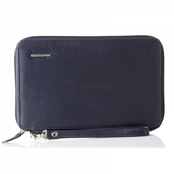 Piquadro MODUS/Blue  Тревеллер на молнии с отдел. для кред.карт + клатч (15x23x2,5)