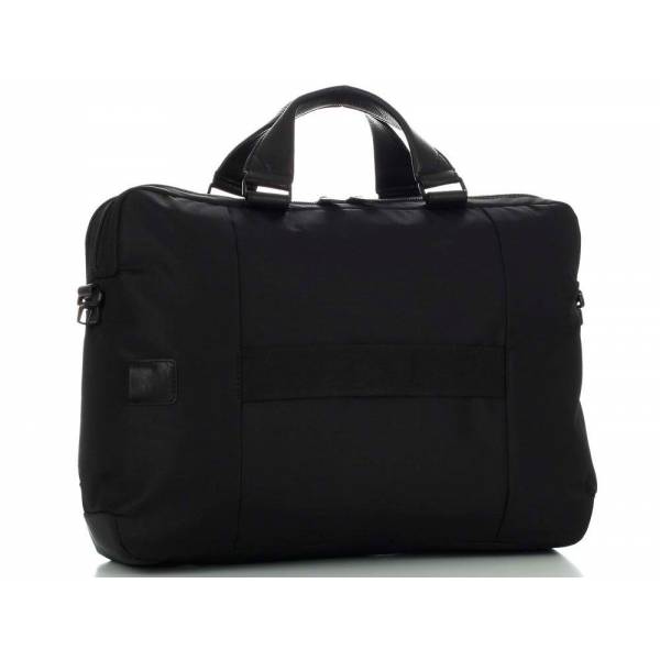 Piquadro PULSE/ChevronBlack  Портфель двуручн. с отдел. для ноутбука 15,6"/iPad (41x29x10)