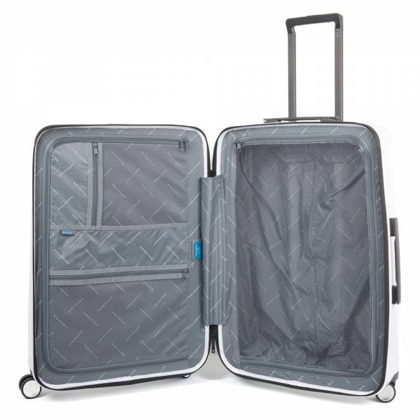 Piquadro SEEKER70/White  Чемодан на 4 колесах M (76,5л) (46x69x27)