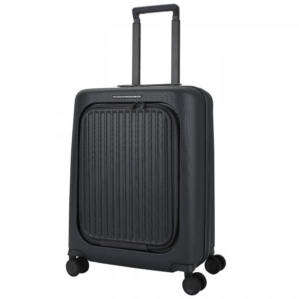 Piquadro SEEKER/Grey  Чемодан на 4 колесах S с карманом д/ноутбука 15,6"/iPad Air/Pro (35л) (40x55x23,5)