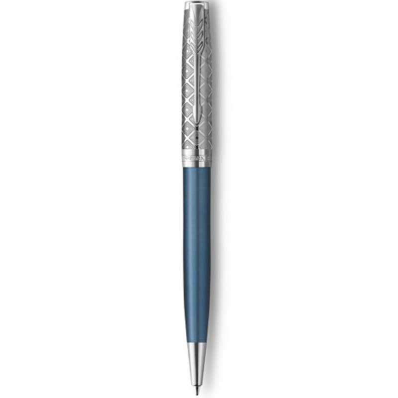 Parker SONNET 17  Metal & Blue Lacquer CT  BP