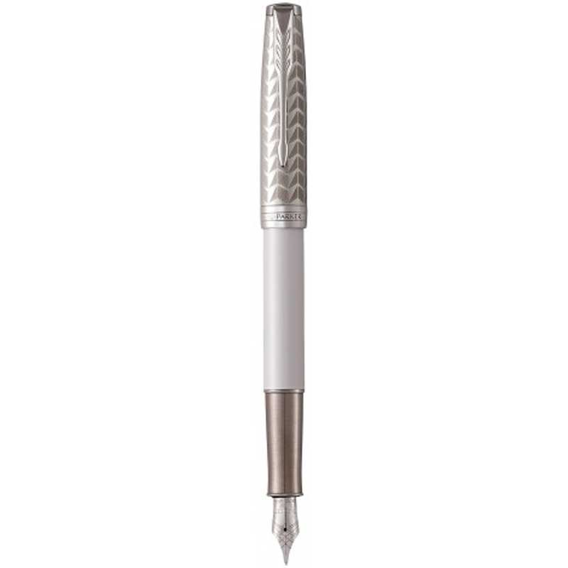 Parker SONNET 17  Metal & Pearl Lacquer CT   FP18 F