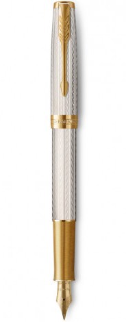 Parker SONNET 17  Silver Mistral GT   FP18 F