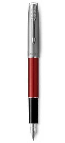 Parker SONNET 17 Essentials  Metal & Red Lacquer CT   FP F