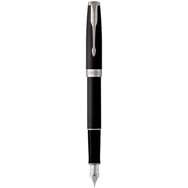 Parker SONNET 17  Matte Black Lacquer CT   FP F