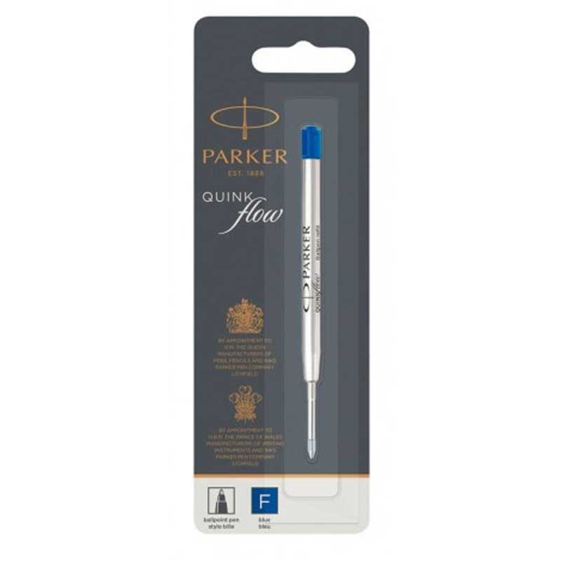 Parker Стержень   Parker QuinkFlow шарик. син. F  блистер